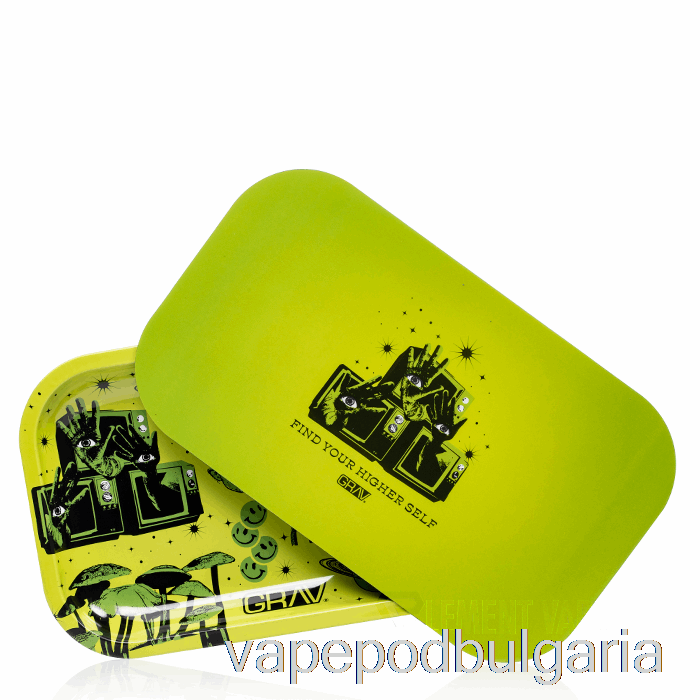 Vape Течности Grav Metal Rolling Tray Green